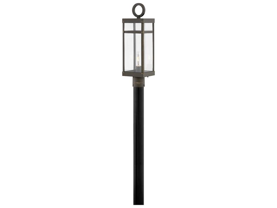 Porter 1-Light Outdoor Post Light in Oil Rubbed Bronze