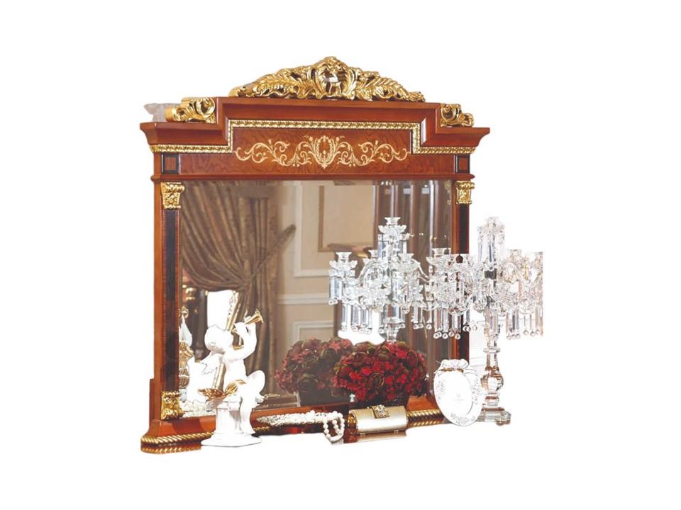 E-10 Rectangular Dresser Mirror with Solid Wood Frame