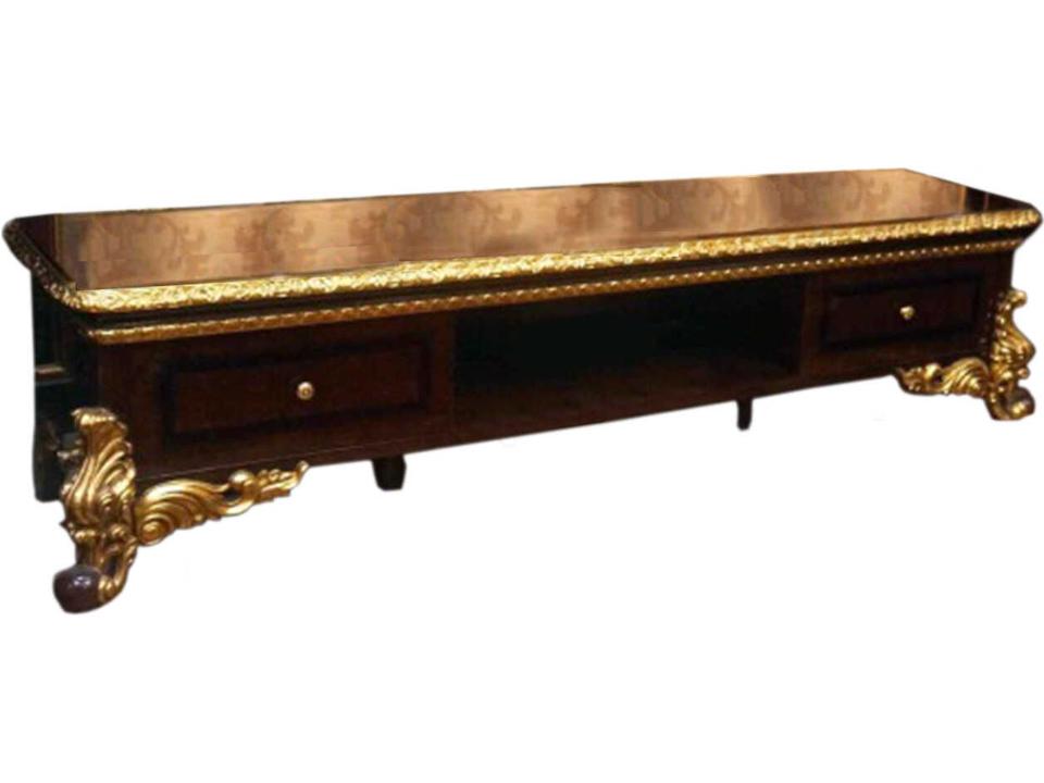 E-63 82 Inch Solid Wood Media Console