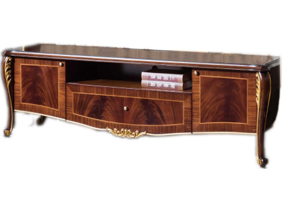 E-70 72 Inch Walnut Wood Media Console