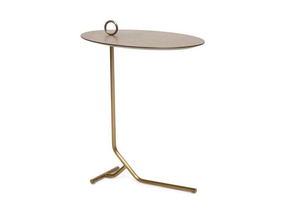 Owen Oval Wood End Table
