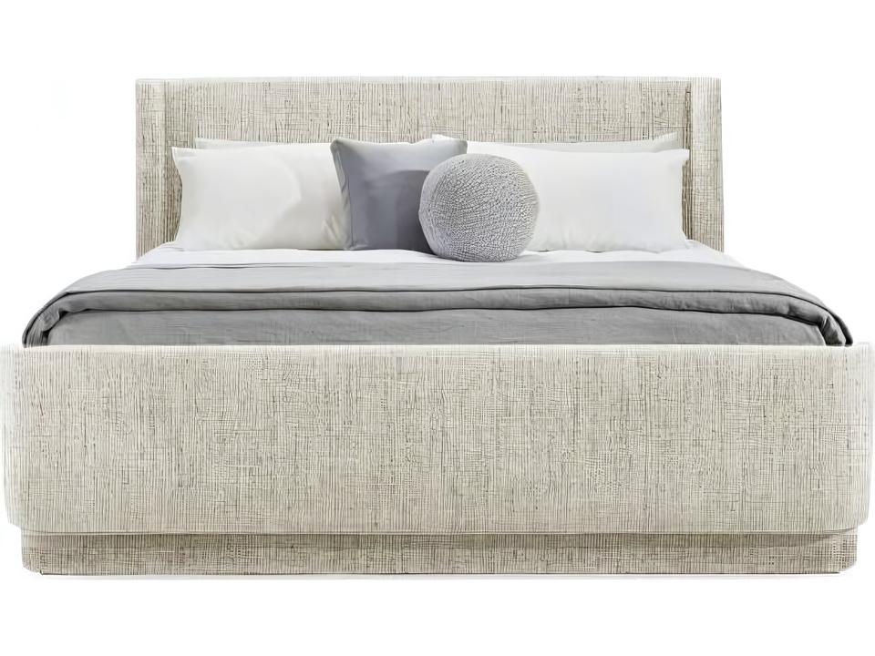 Kaia King Bed in Beach Heather