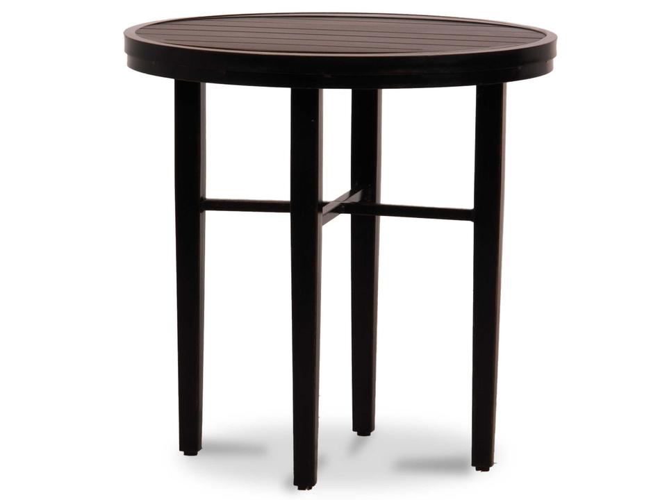 Lancaster Round Bistro Table in Golden Penny