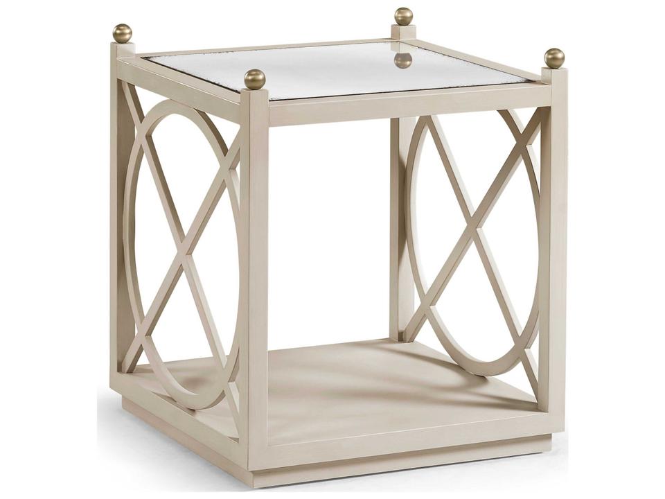 Timeless Orion Square End Table in London Mist
