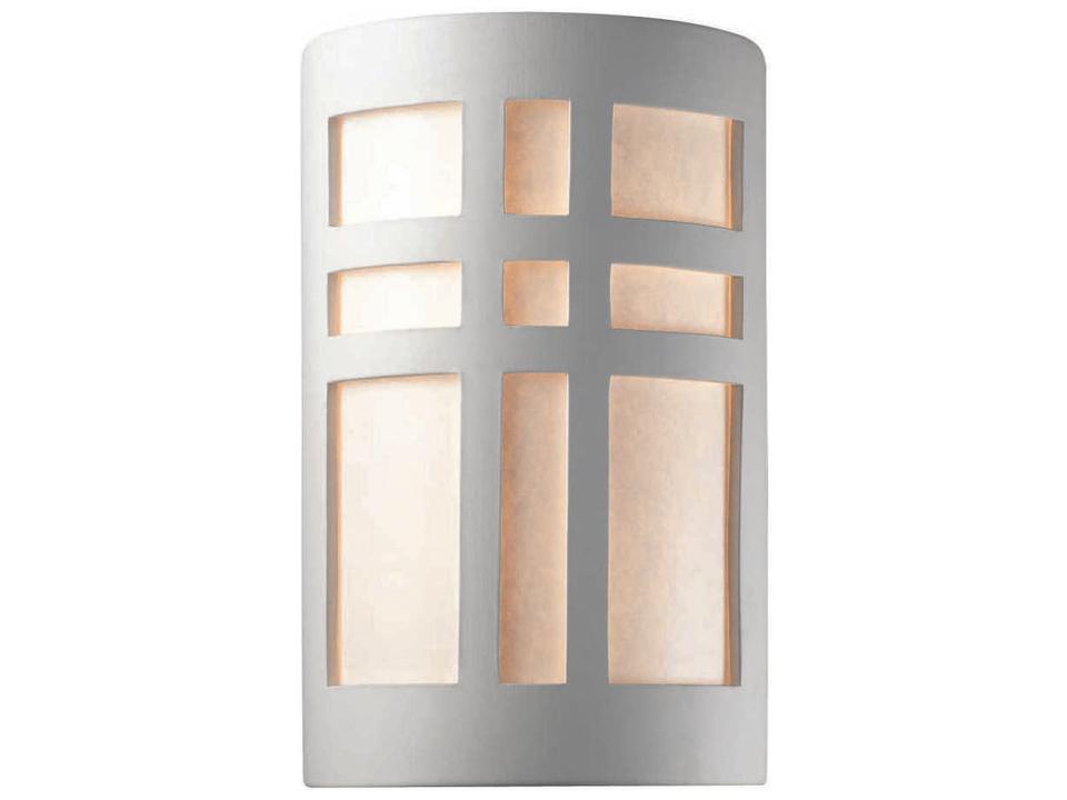 Ambiance Cross Window Outdoor Wall Light Open Top and Bottom