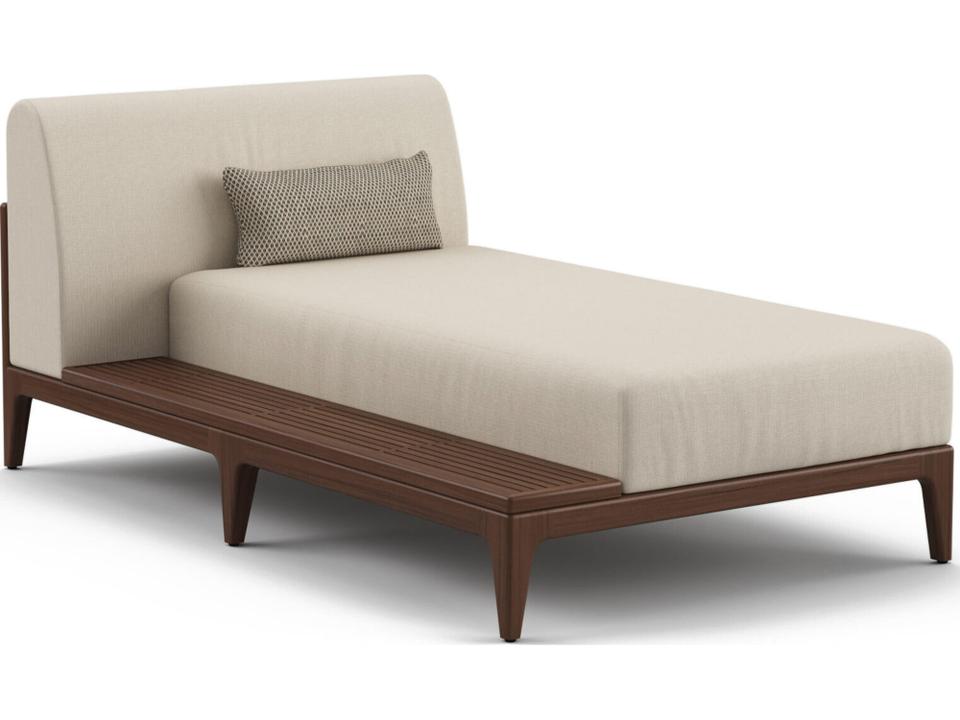 Mix Ipe Reversible Chaise Lounge
