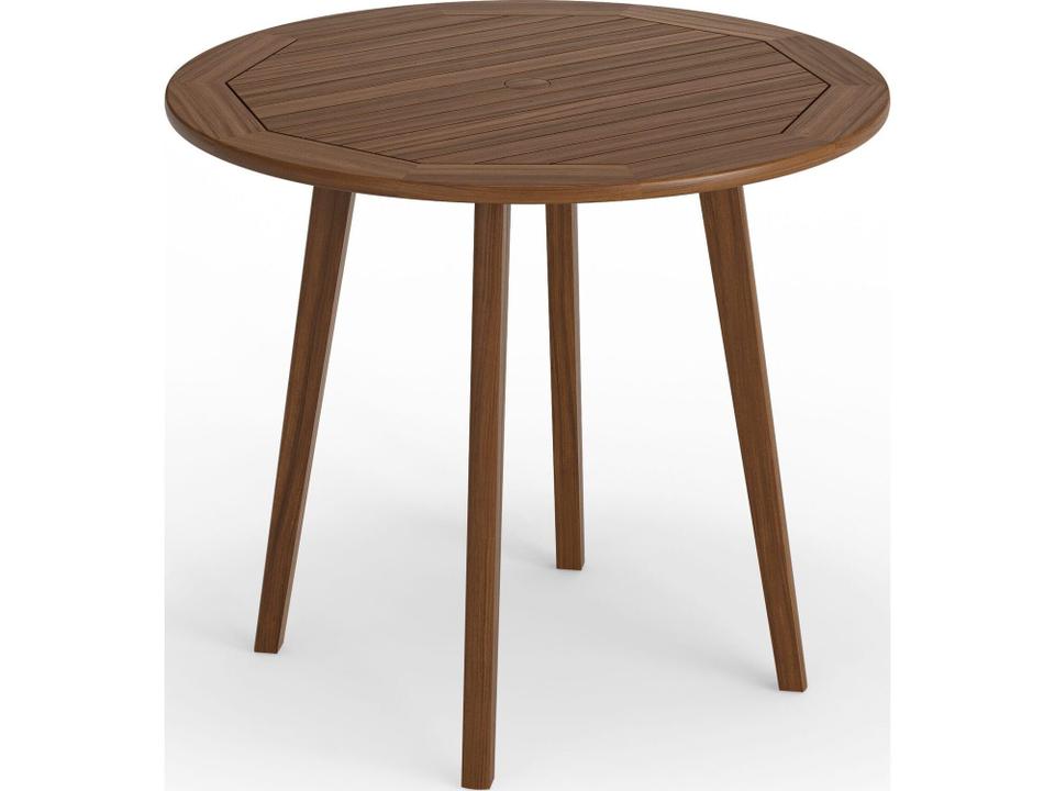 Foundations 41-Inch Round Ipe Counter Height Dining Table