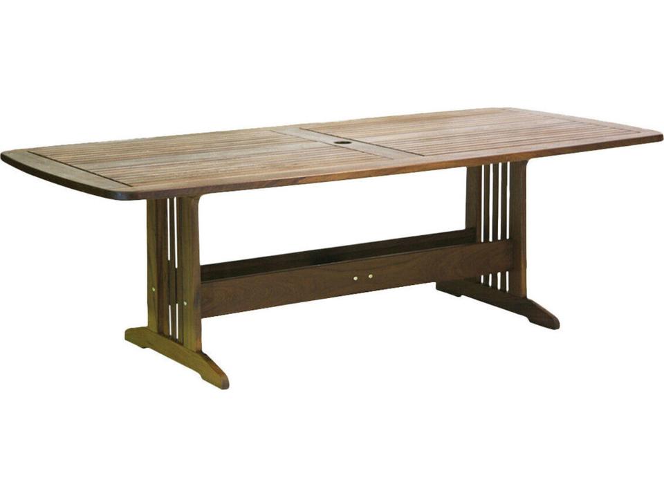 Heritage Bunbury 90 Inch Rectangular Ipe Wood Dining Table