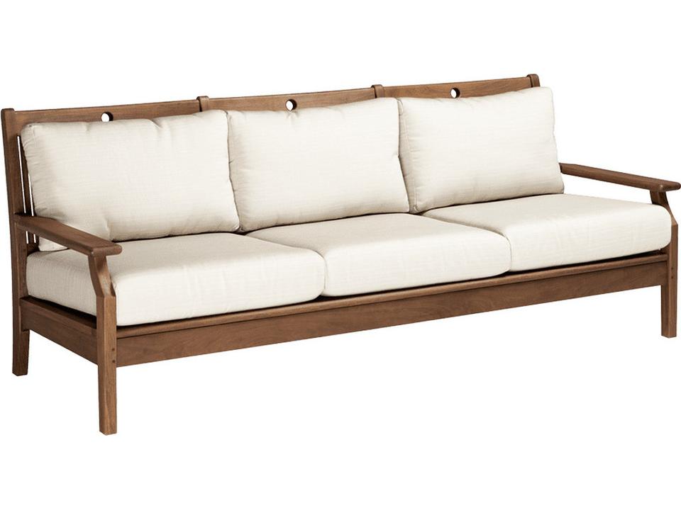 Furniture Opal IPE Sofa with Hi Back Cushions
