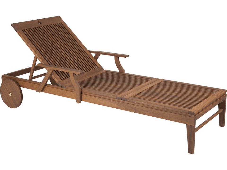 Opal Ipe Wood Chaise Lounge