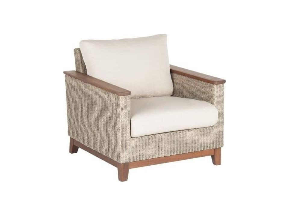 Coral Ipe and Viro Fiber Lounge Chair