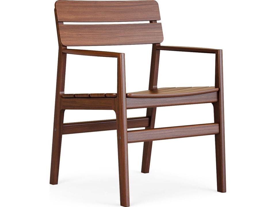 Innova Aurora IPE Wood Arm Chair