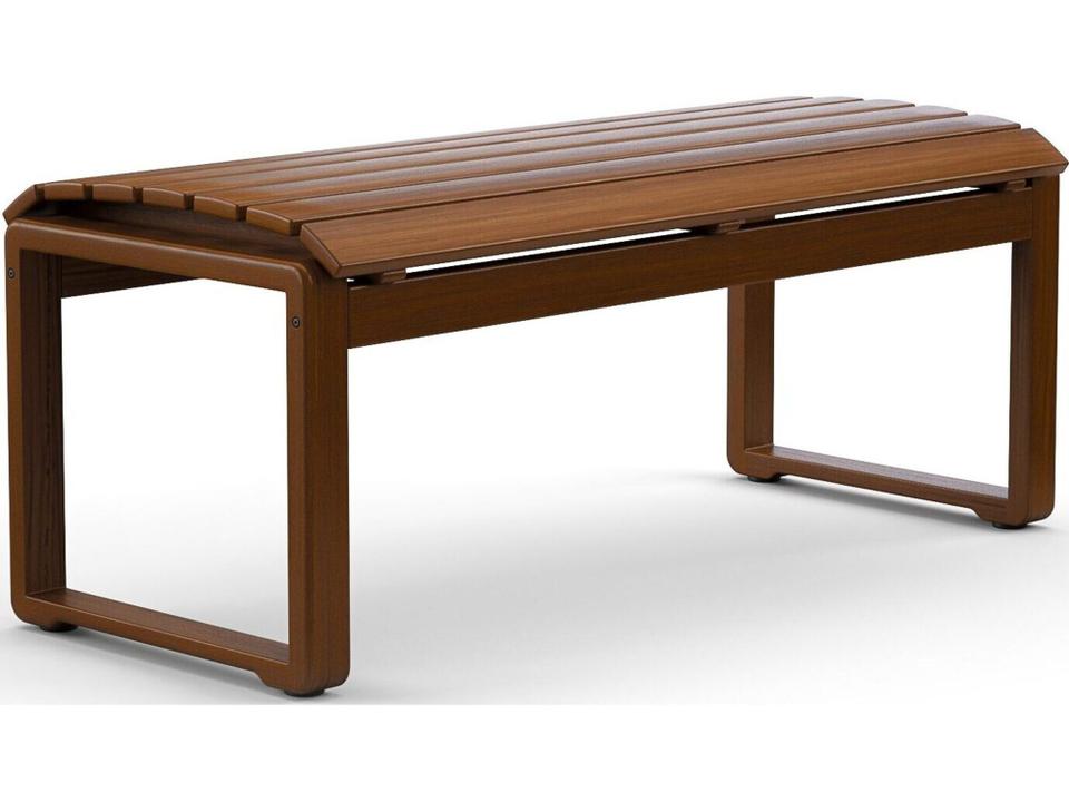 Innova Melody 43 Inch Ipe Wood Backless Bench