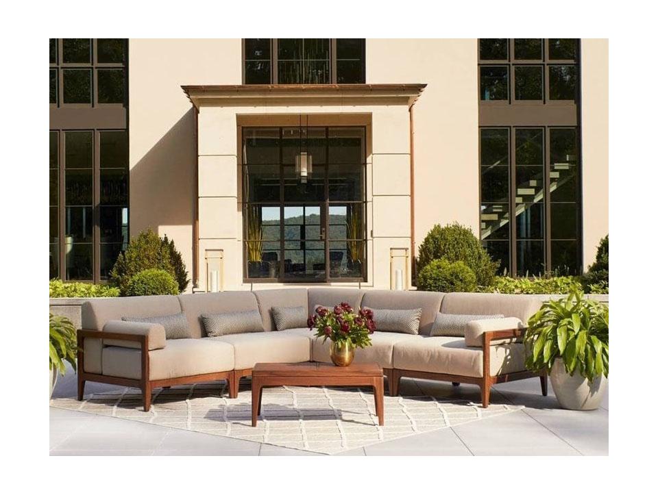 Furniture Mix IPE Sectional Lounge Set