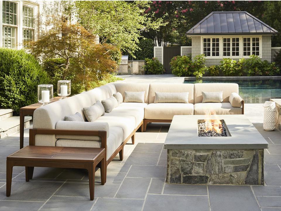 Furniture Mix IPE Sectional Lounge Set