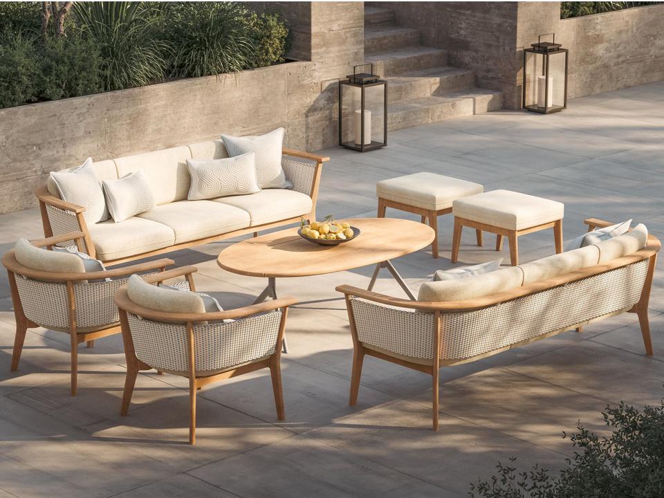 Furniture Soleo IPE Lounge Set