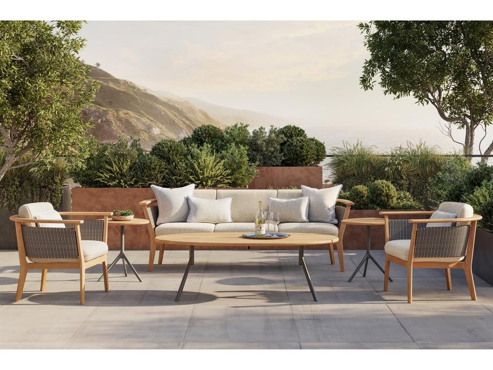 Furniture Soleo IPE Lounge Set