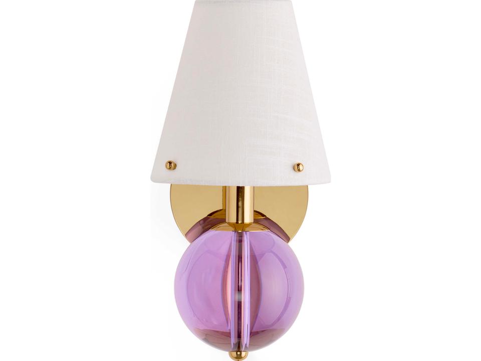 Belvedere 1-Light Brass Swing Wall Sconce