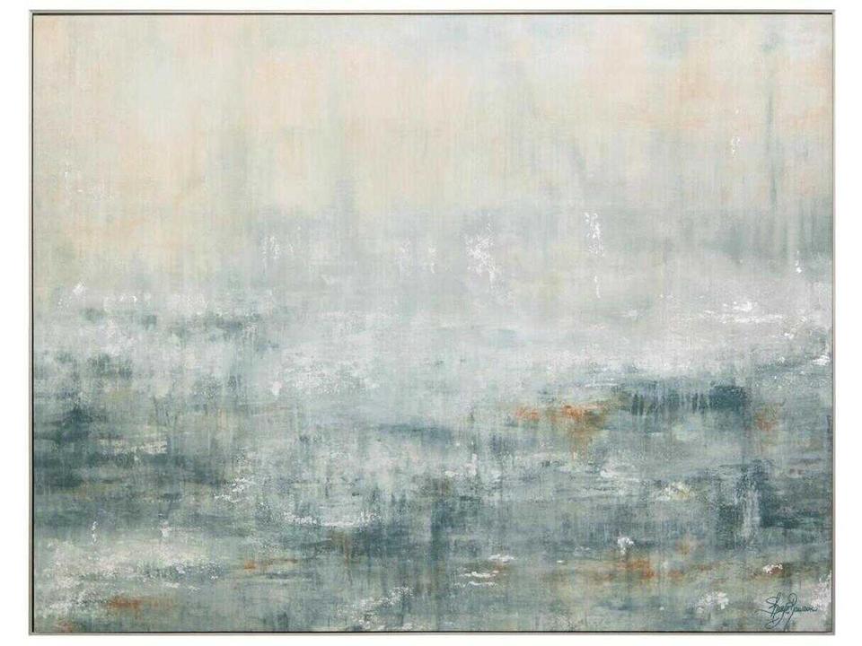 Shaye Rawson Summer Mist Wall Art with Silver Floater Frame