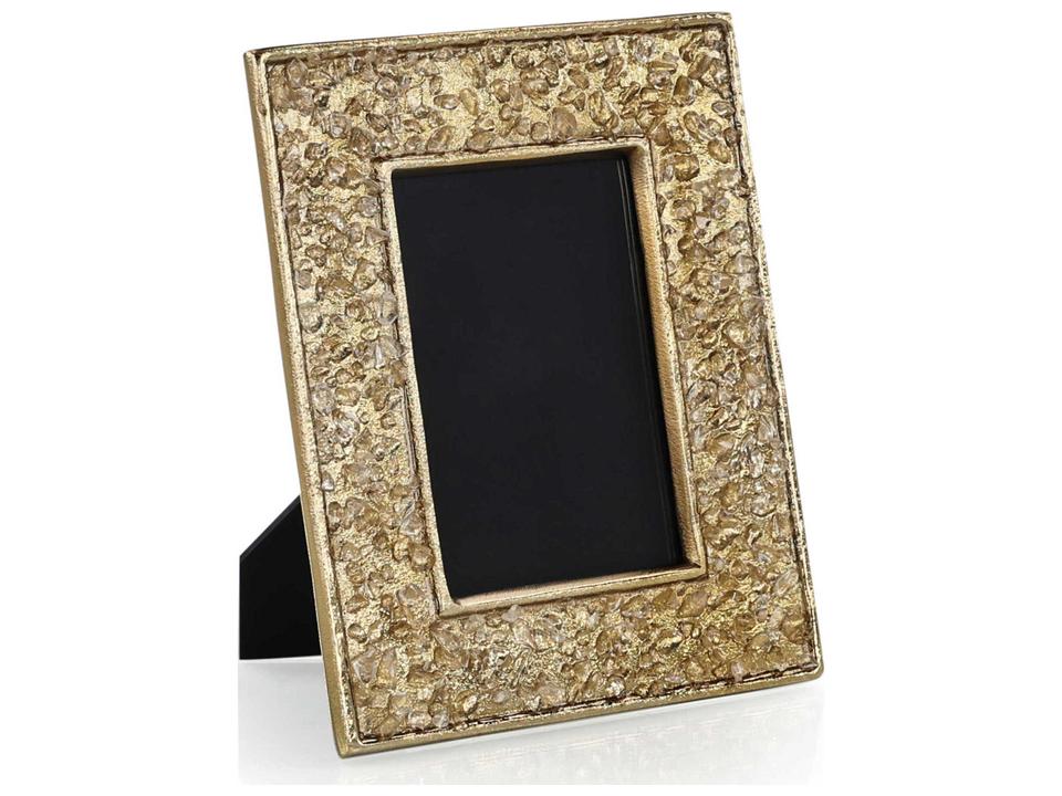 Golden Path Photo Frame Champagne with Glass Shards