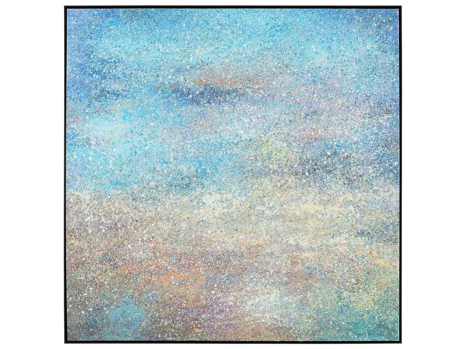 Teng Fei Morning Glow Square Oil Painting Wall Art