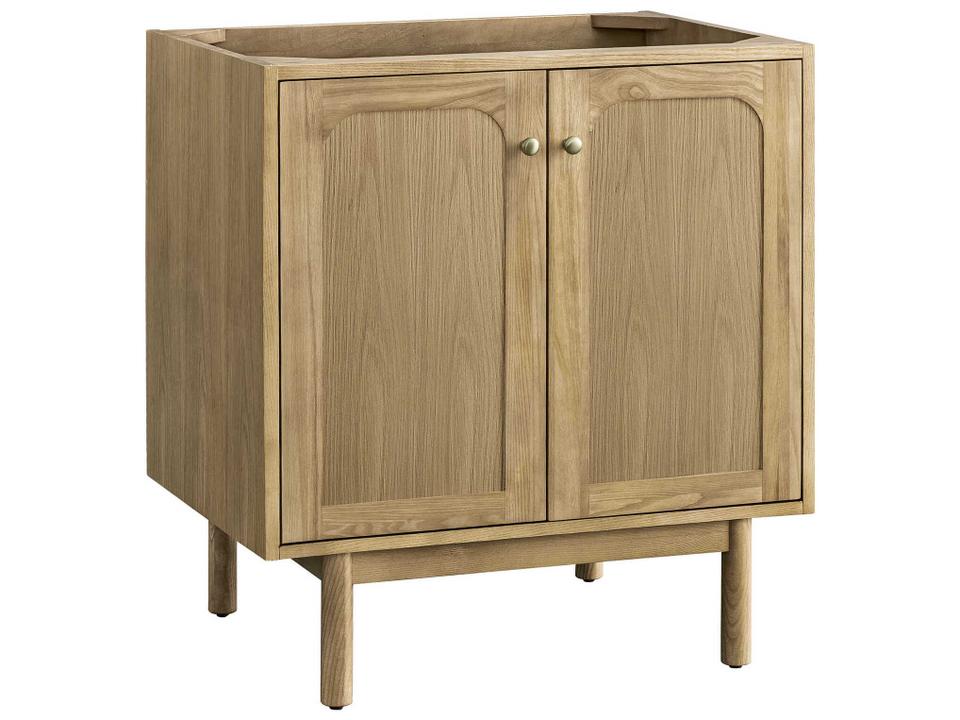 Furniture Laurent 30-Inch Single Vanity Light Natural Oak