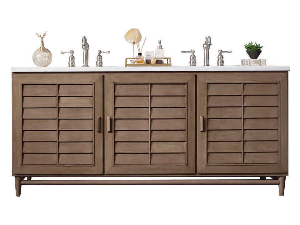Portland 72" Double Vanity Cabinet