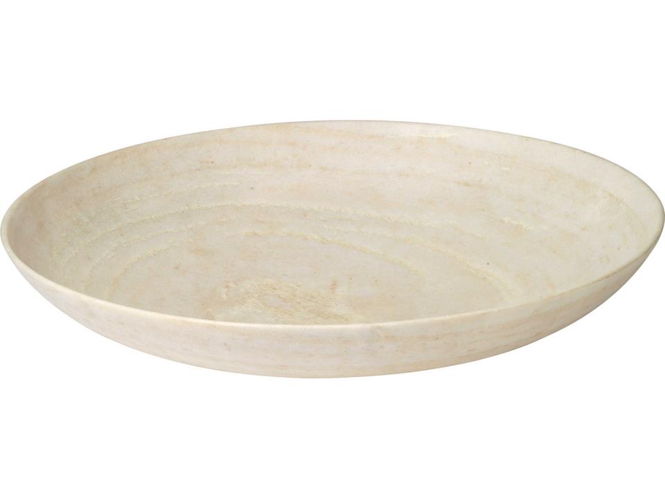 Extra Large White Marble Bowl Modern Decorative Accent