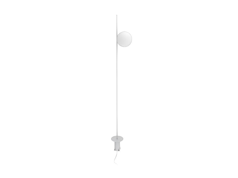 Atmosphere 18W LED Outdoor Floor Lamp in Matte Black and White