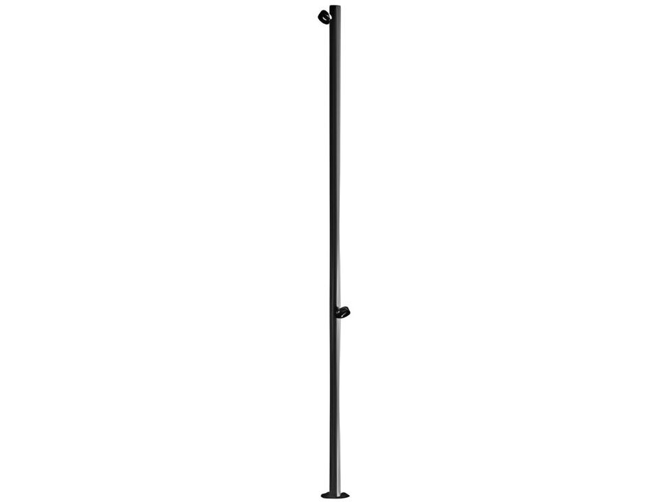 Jaco LED Outdoor Floor Lamp in Mineral Brown Aluminum 88 Inch