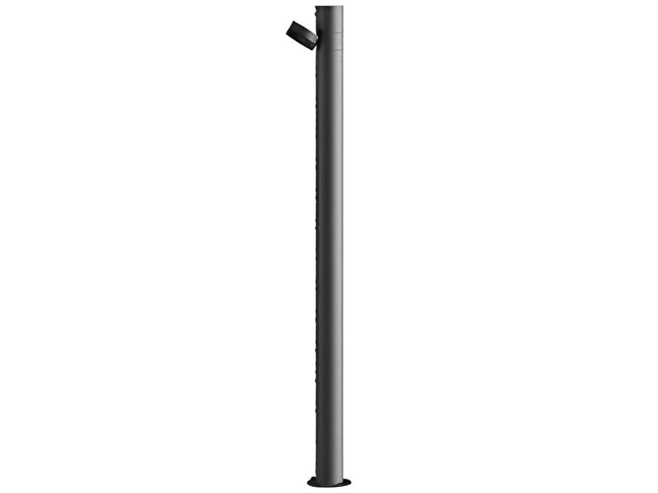 Jaco Outdoor LED Floor Lamp in Mineral Brown Aluminum