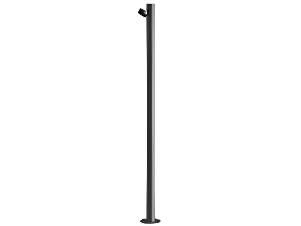 Jaco Outdoor LED Floor Lamp Mineral Brown Aluminum