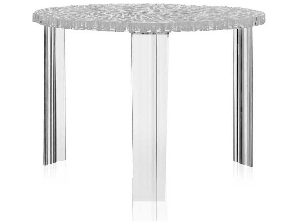 T-table Resin Round Coffee Table