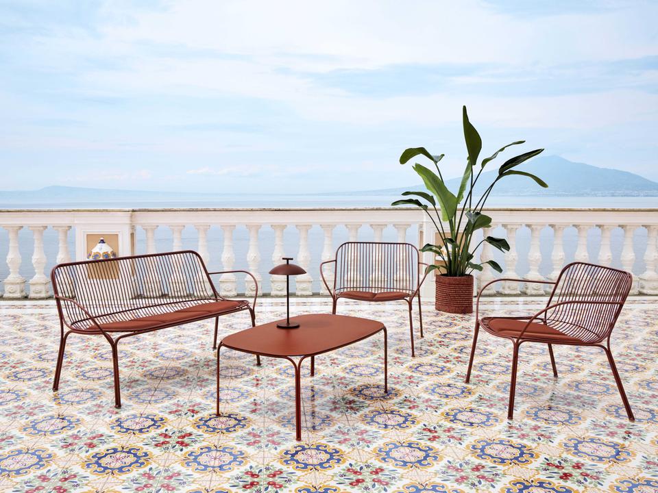 Hiray Steel Cushion Lounge Set