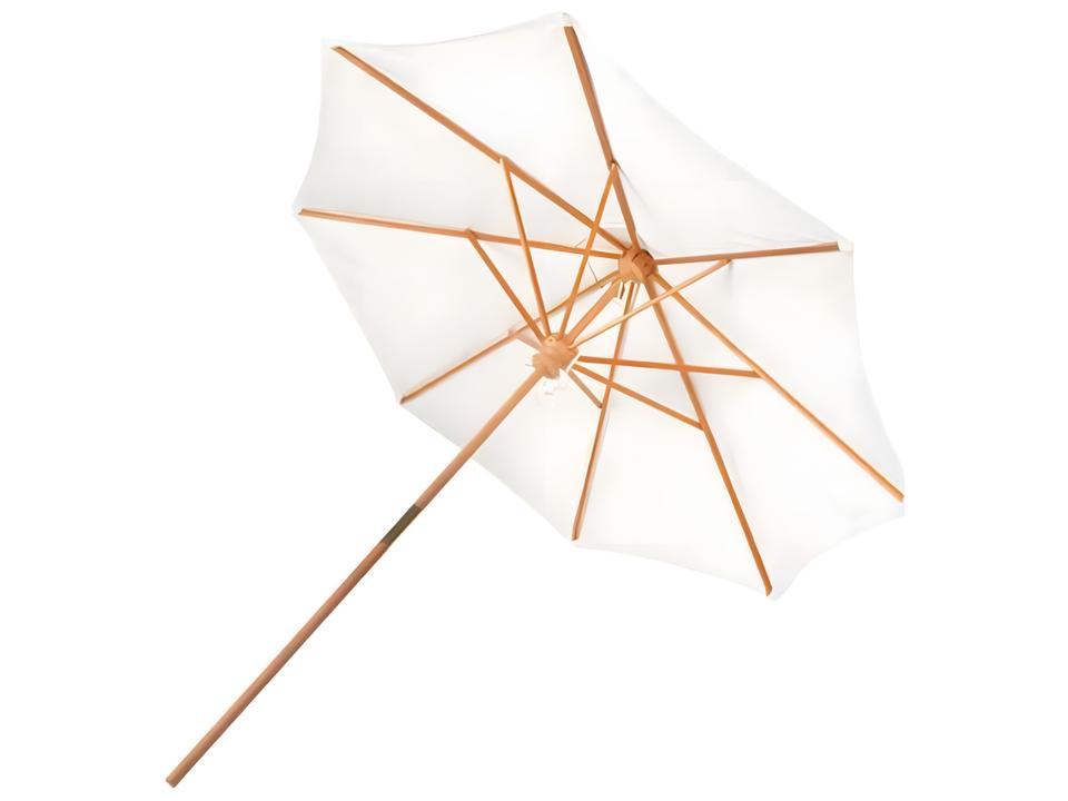 10' Market Umbrella Teak Outdoor