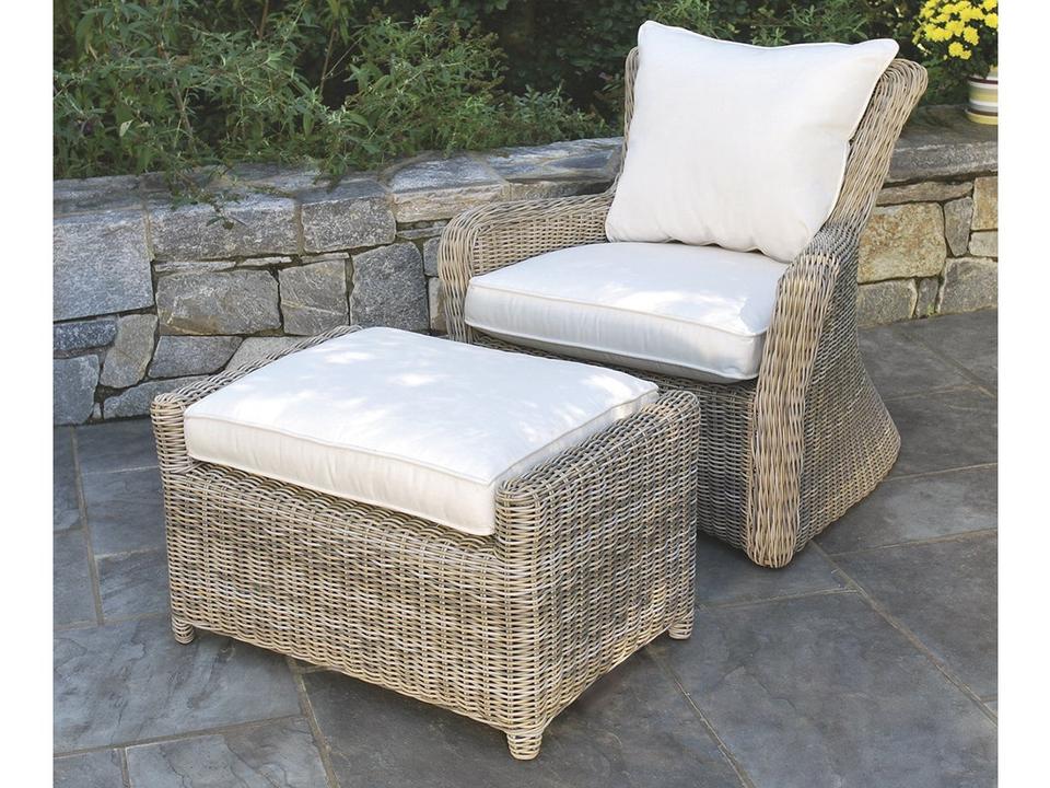Sag Harbor Wicker Cushion Lounge Set