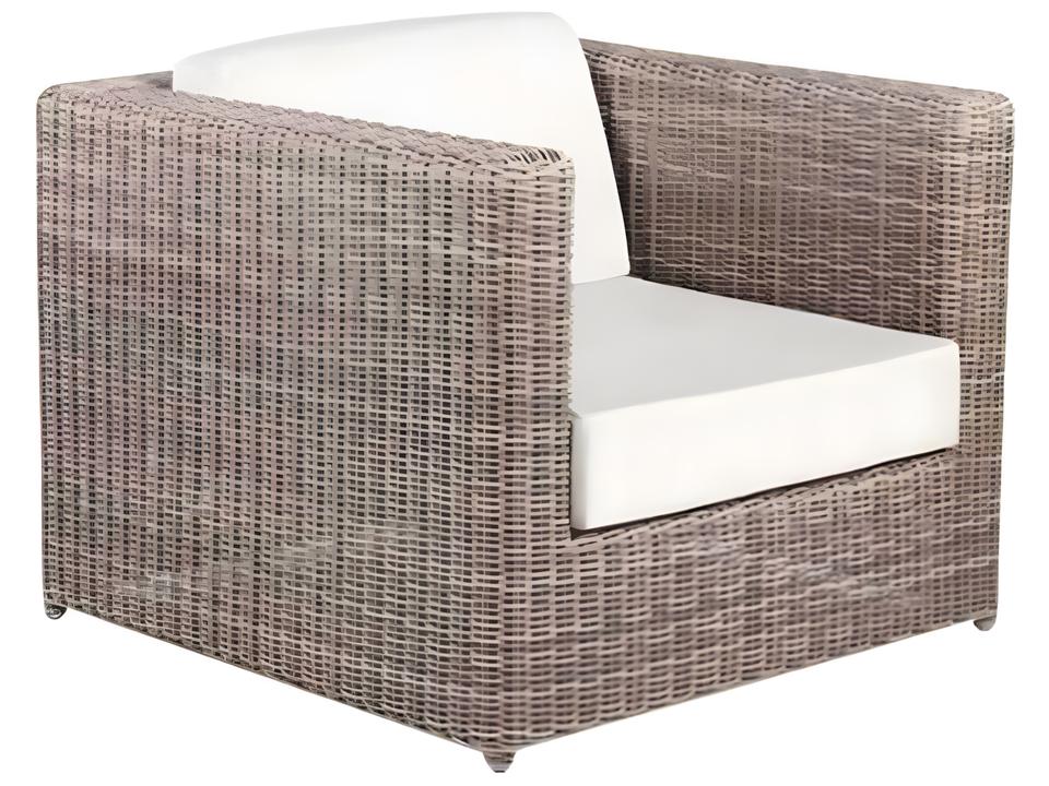 Sag Harbor Wicker Cushion Lounge Chair