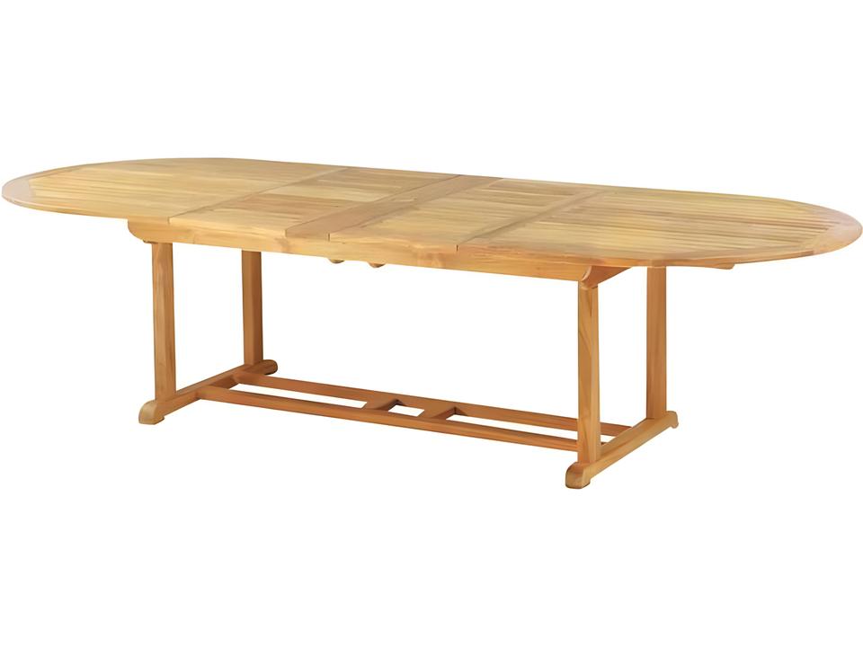 Essex Oval Extension Dining Table Teak