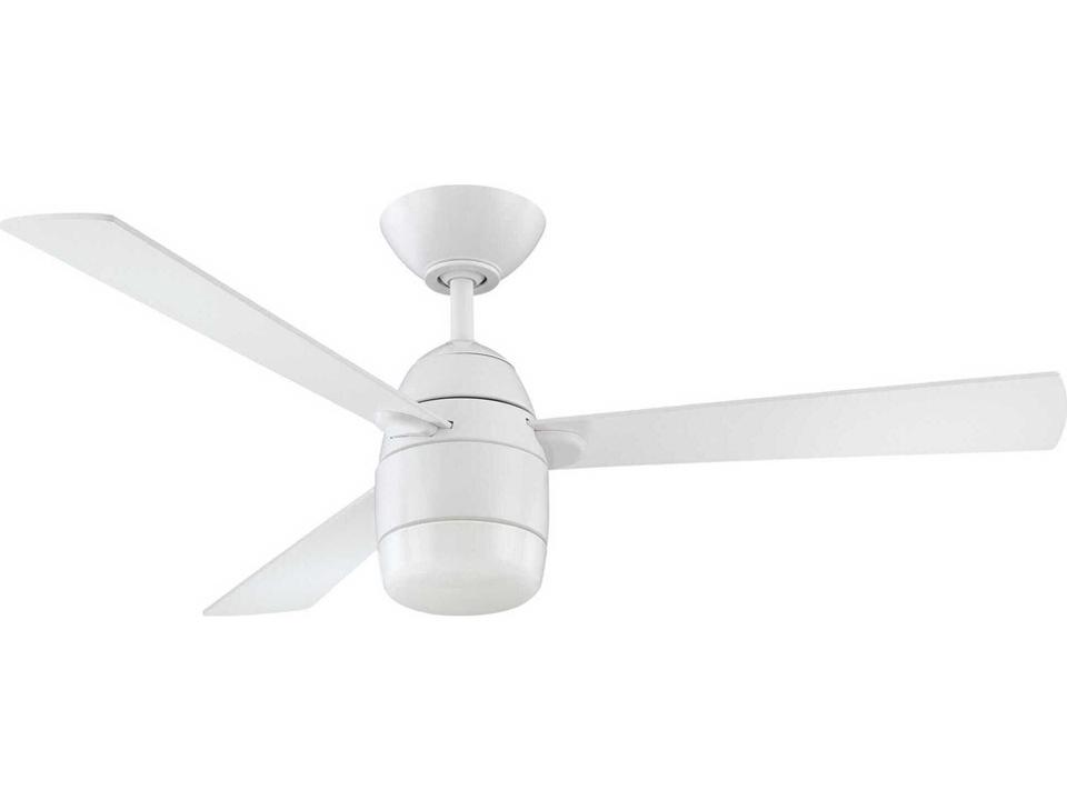 Lighting Antron LED 42-Inch 3-Blade Indoor Ceiling Fan in White