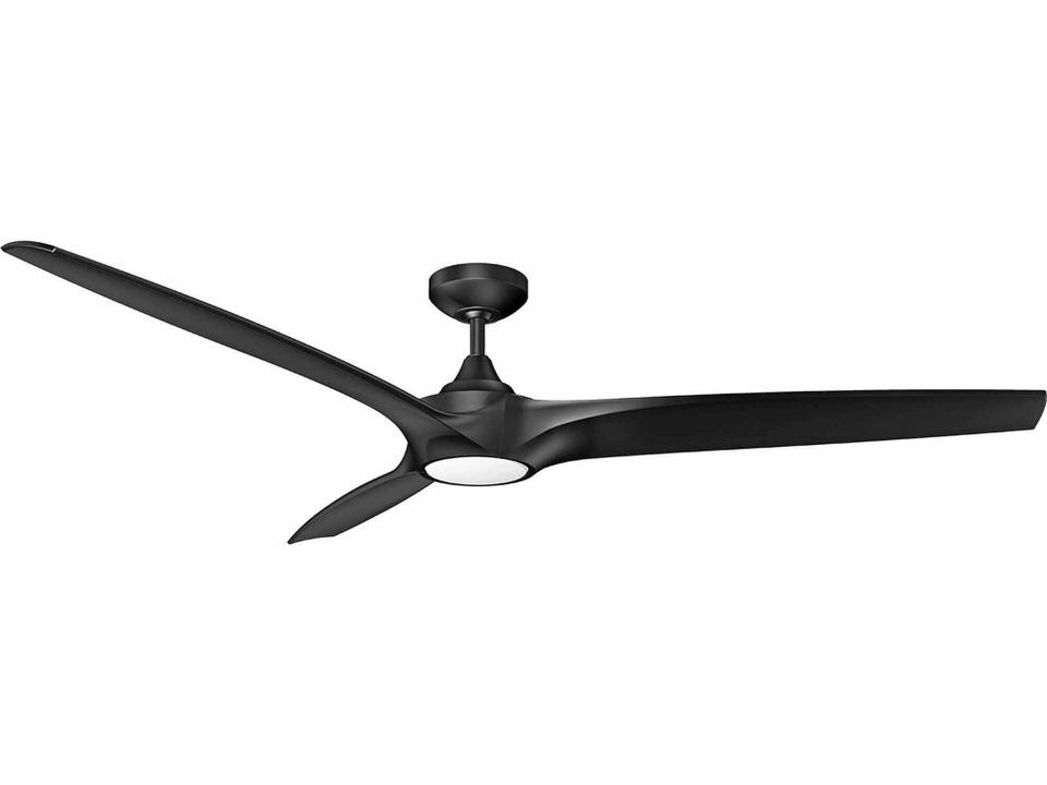 Paladin 60-Inch 3-Blade DC Motor Indoor Outdoor Ceiling Fan in Black