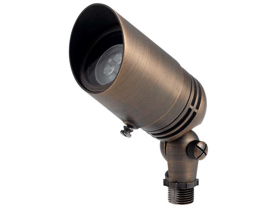 1-Light Landscape Outdoor Spot Light in Centennial Brass