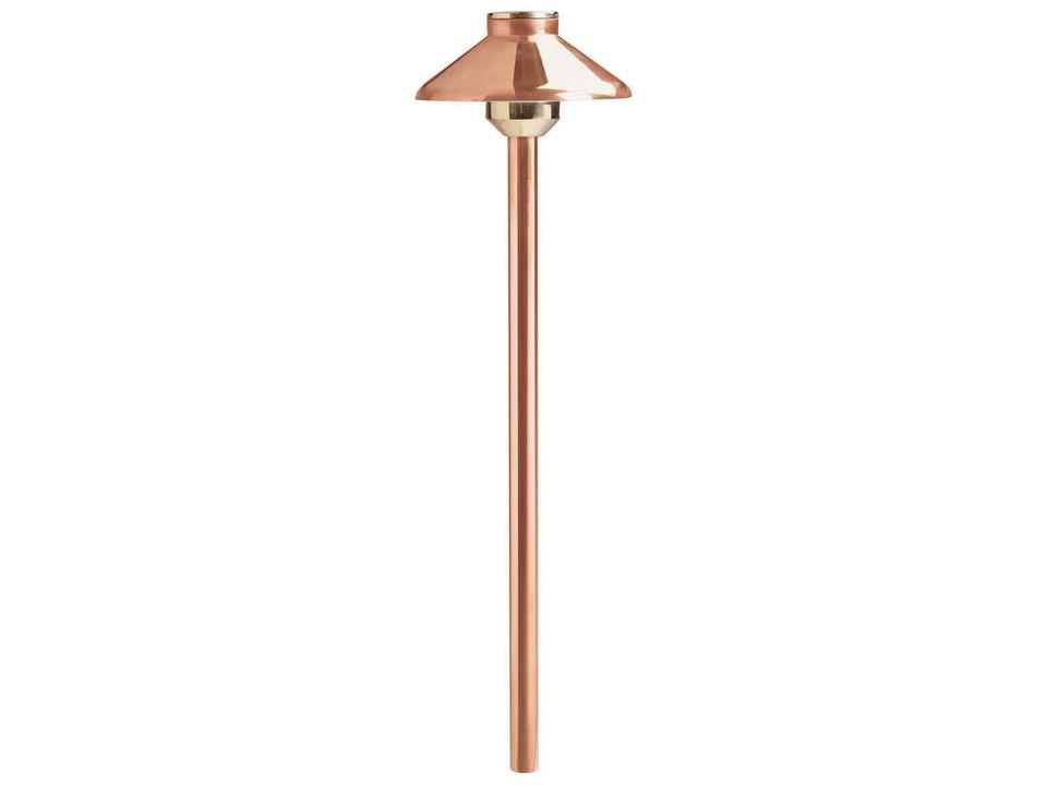 Landscape LED Stepped Dome Path Light in Copper