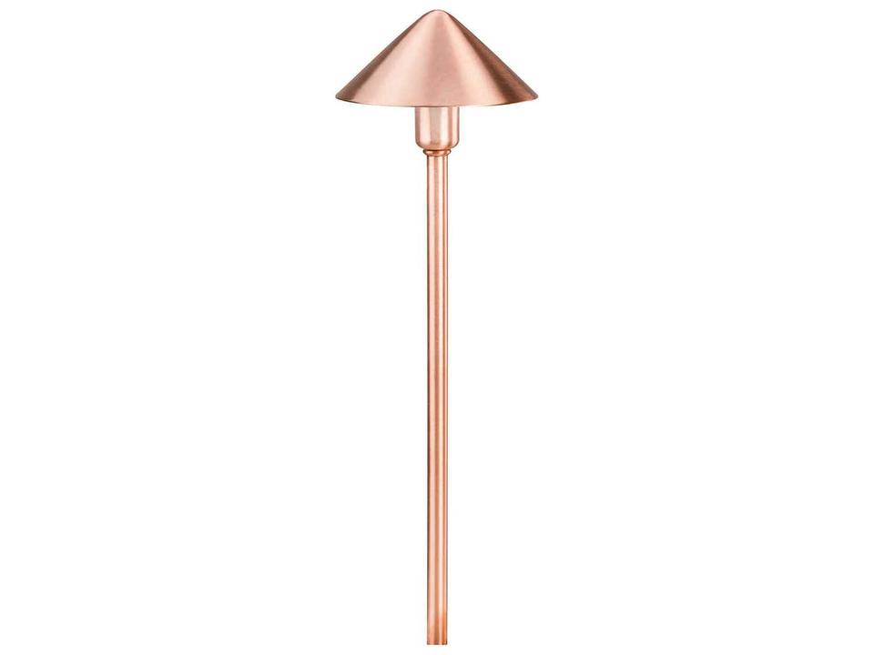 Fundamentals 3-Light LED Outdoor Path Light in Copper