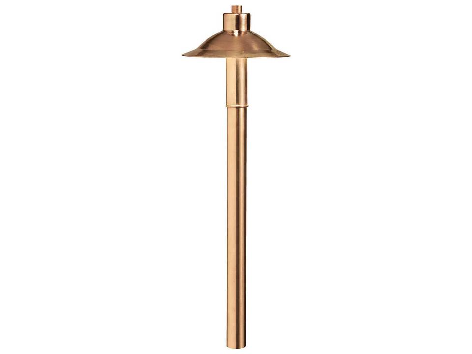 Copper Hat 3000K LED Outdoor Path Light in Copper