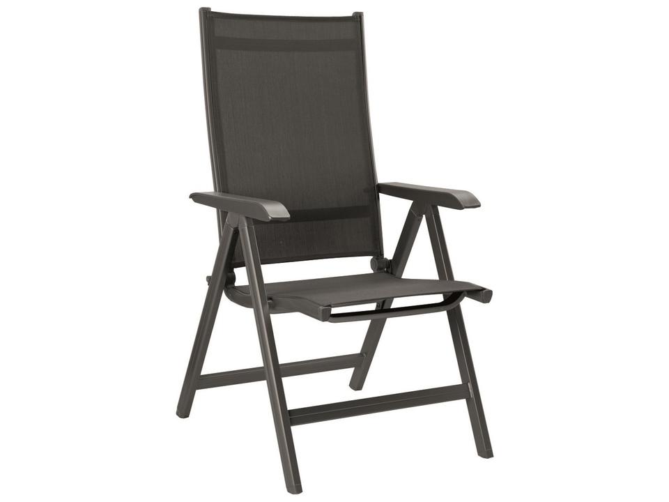 Basic Plus Aluminum Gray Multi-Position Patio Lounge Chair