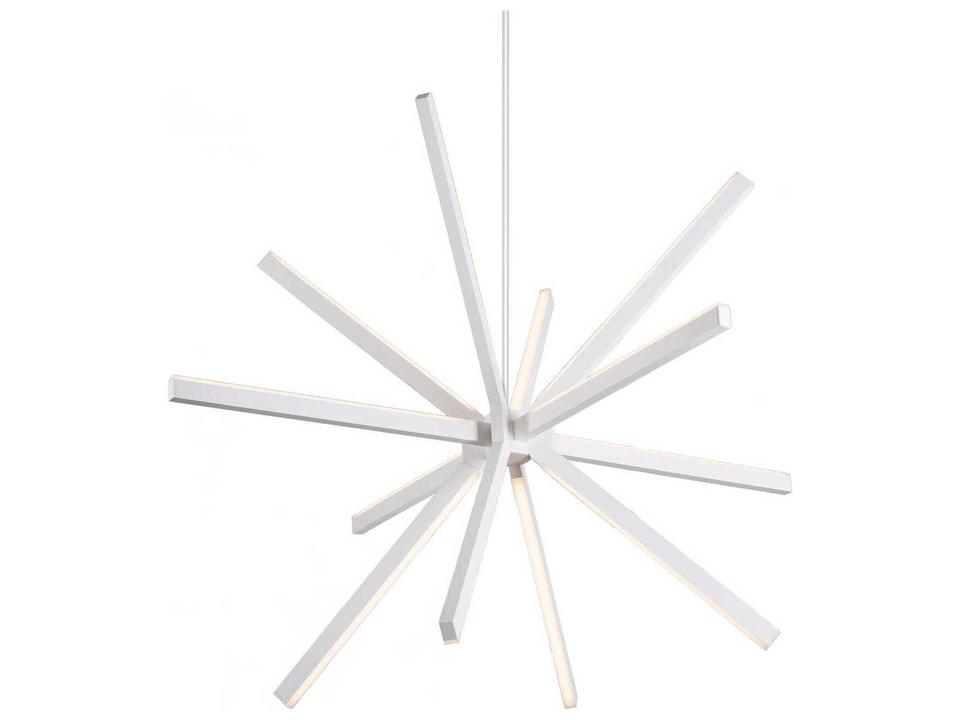 Sirius White Sputnik Chandelier