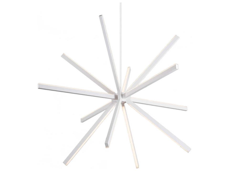 Sirius White Sputnik Chandelier