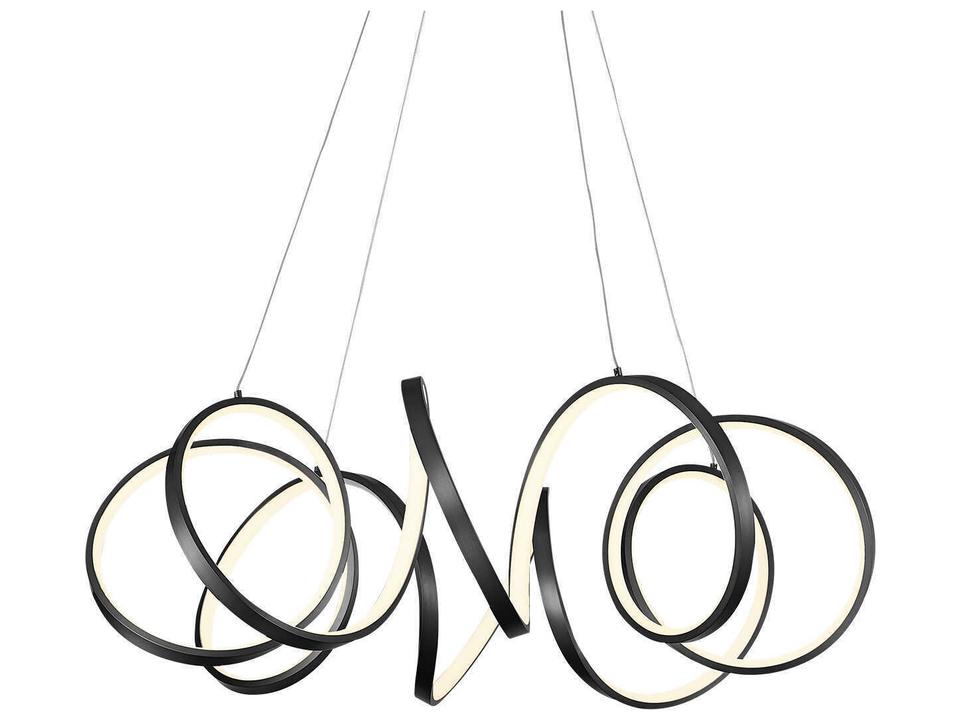 Synergy LED Chandelier in Black