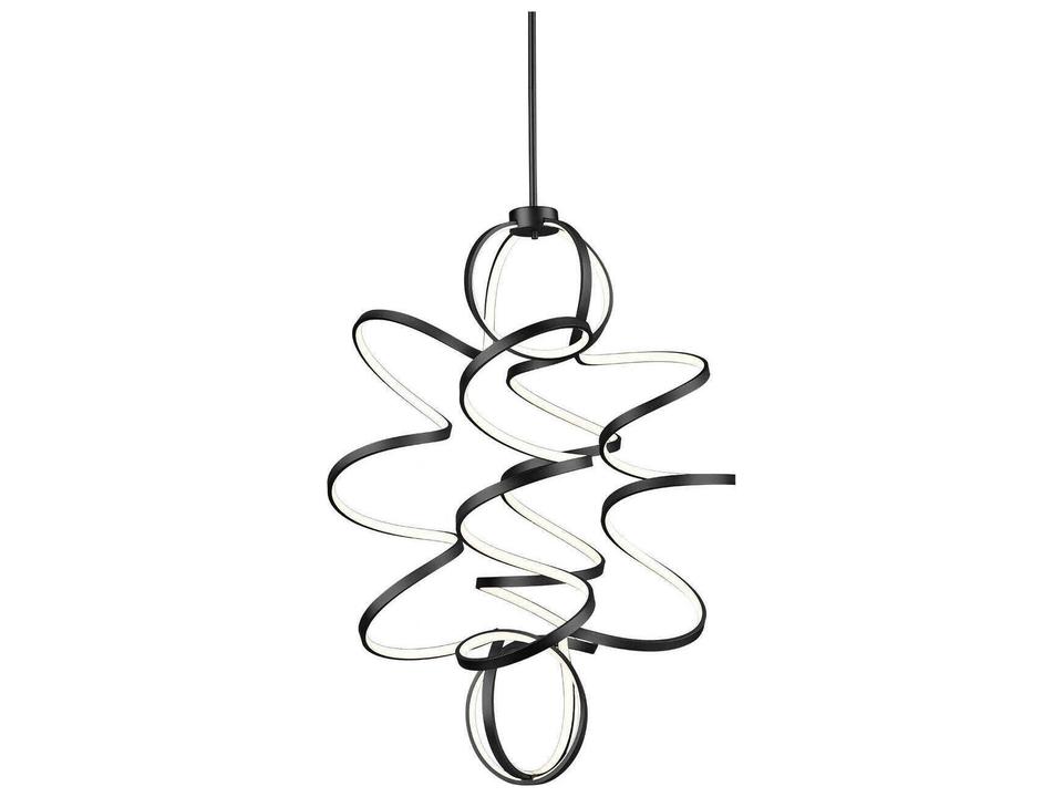 Synergy LED Chandelier in Black