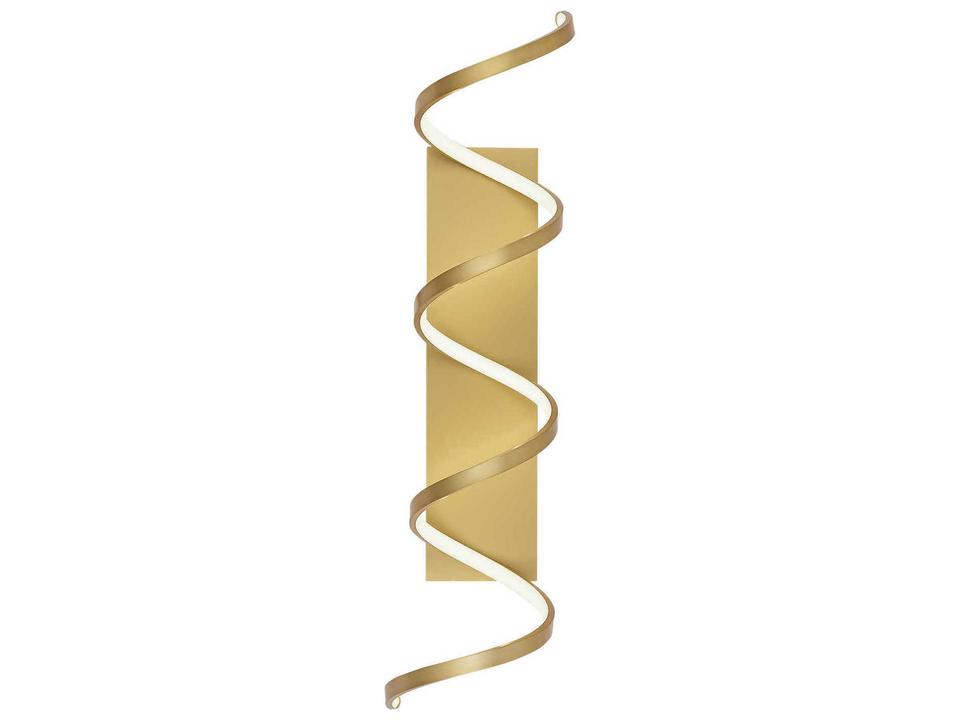 Synergy 36-Inch LED Wall Sconce in Antique Brass